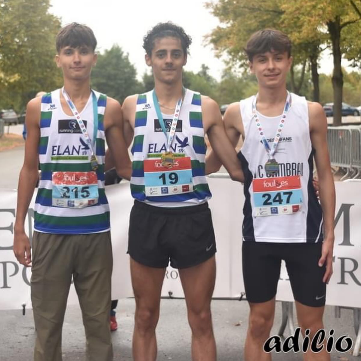 podium 5 km amiens